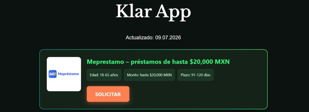 Klar App